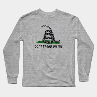 Dont Tread On Me Gadsden Flag Long Sleeve T-Shirt